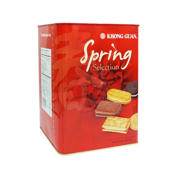 Khong-Guan-Selection-assorted-cookies-650g.jpg Khong Guan Spring Selection 650g - Image 1