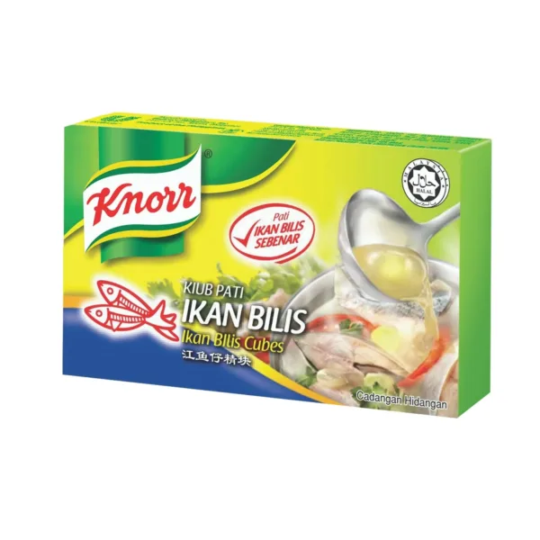 Knorr-Ikan-Bilis-Stock-Cubes.jpg Knorr Ikan Bilis Stock Cube 6's (X2) - Image 1