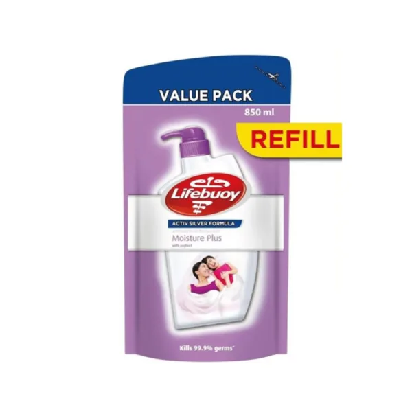 LIfebuoy-Body-Wash-Refill-Moisture-Plus-850ml.jpg Lifebouy Antibacterial Body Wash Moisture Plus With Yogurt 800ml - Image 1