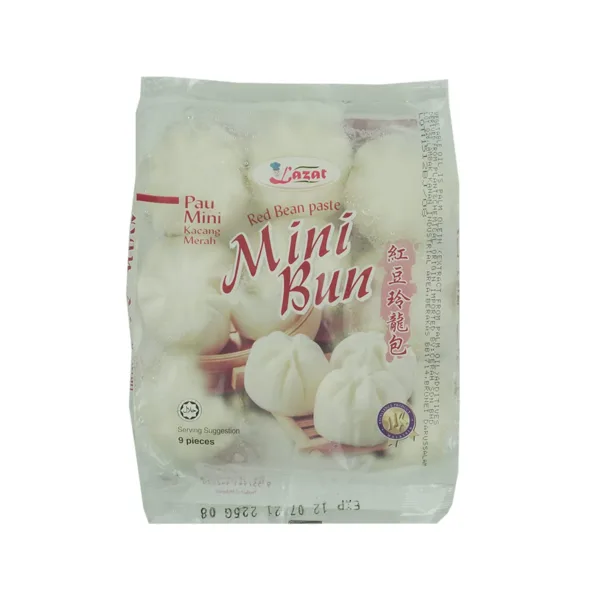 Lazat Mini Bun Red Bean Paste 9s 270g - Image 1