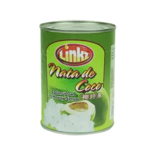 Linkz Nata De Coco (Coconut Gel) in Heavy Syrup 565g