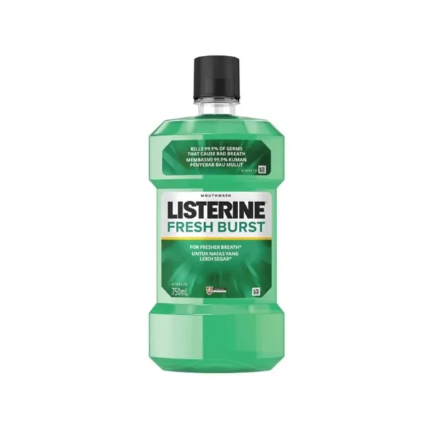 Listerine Mouthwash Fresh Burst 750ml - Image 1