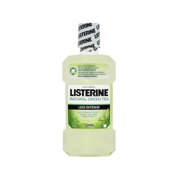 Listerine Mouthwash Green Tea 750ml - Image 1