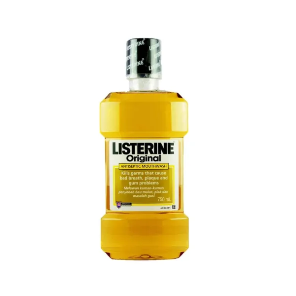 Listerine Mouthwash Original 750ml - Image 1