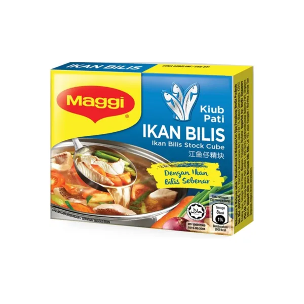 Maggi-ikan-Billis-stock-cube-6cubes.jpg Maggi Ikan Bilis Stock Cube 6cubes (2x) - Image 1
