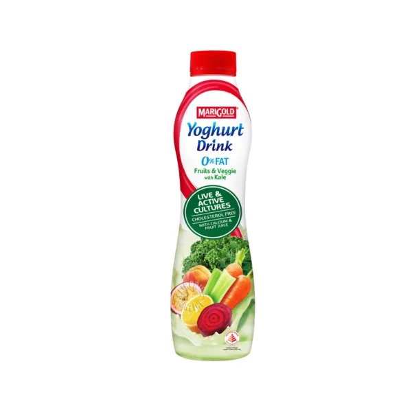 Marigold-Yoghurt-Drink-Fruits-Veg-700gm.jpg Marigold Yoghurt Drink Fruit&Veggie With kale 700g - Image 1