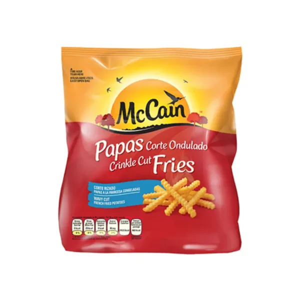 Mccain-Crickle-cut-fries-1kg.jpg McCain Crinkle Cut Fries 1KG - Image 1