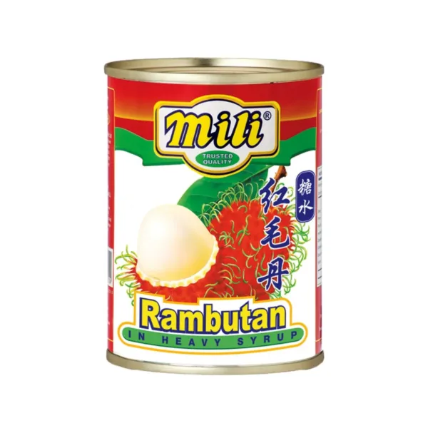 Mili Rambutan in Heavy Syrup 565g - Image 1