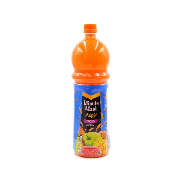 Minute-maid-tropical-with-orange-plup-1.5ltr.jpg Minute Maid Tropical With Real Orange Pulp Juice 1.5L - Image 1