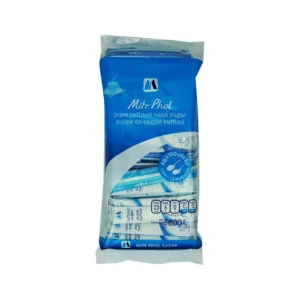 Mitr phol Pure Refined Cane Sugar Sucre De Canne Raffine 100Pcsx6g