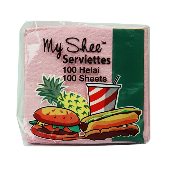 My-SHee-Serviettes-100s.jpg My Shee Serviettes 100 Sheets-Yellow/White/Pink - Image 1
