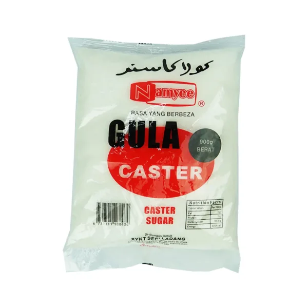 Namyee-caster-sugar-900g.jpg Namyee Rasa Yang Berbeza Gula Caster/Caster sugar 900g - Image 1