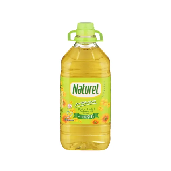 Naturel-cooking-oil-3L-Sunflower.jpg Naturel Sunflower Cooking Oil 3L - Image 1
