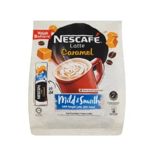 Nescafe Latte Caramel Mild&Smooth 20'sx25g