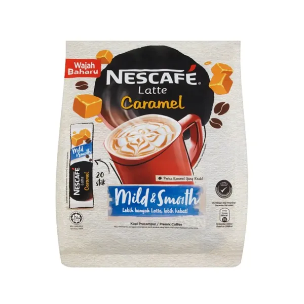 Nescafe Latte Caramel Mild&Smooth 20'sx25g - Image 1