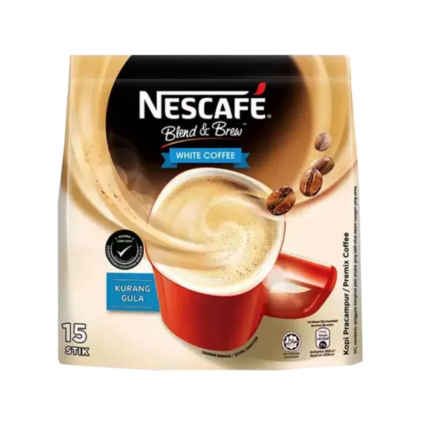Nescafe Blend&Brew White Coffee 15'sx32g - Image 1