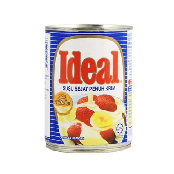 Ideal Susu Sejat Penuh Krim 390g - Image 1