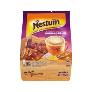 Nestle Nestum 3In1 Aromalicious Multi-Bijirin Berkhasiat Kurma&Prun 10Pcsx28g