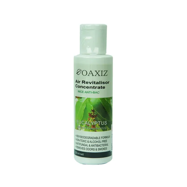 Oaxiz Air Revitalisor Essential Oil Nice Anti-Bac Eucalyptus Uplifiting&Eases Breathing 120ml 104*oasis 176-120 - Image 1