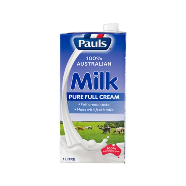 Pauls-full-cream-milk.jpg Pauls UHT Full Cream Milk - 1L - Image 1