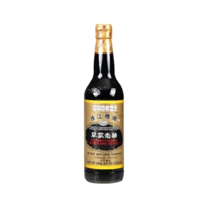 Pearl River Bridge Mushroom Flavoured Superior Dark Soy Sauce 600ml
