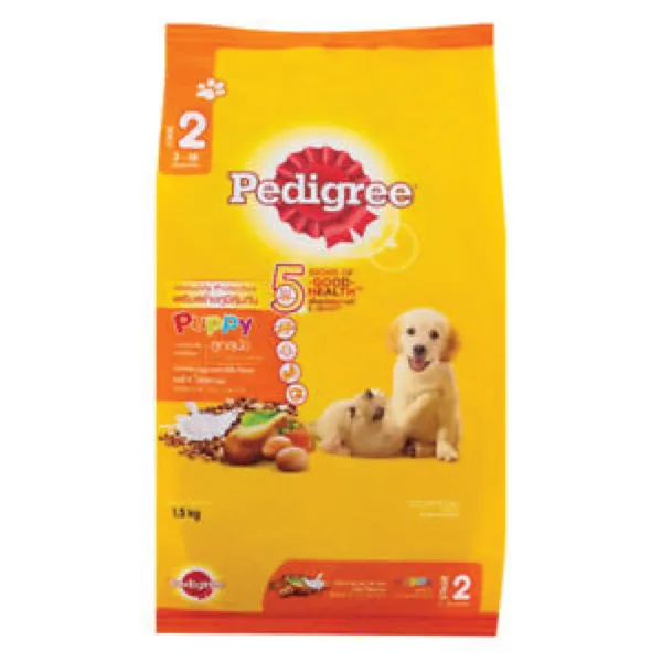 Pedigree-Puppy-Chicken-Egg-and-Milk-Flavor-1.5kg.png Pedigree Puppy: Chicken, Egg and Milk Flavor 1.5kg - Image 1