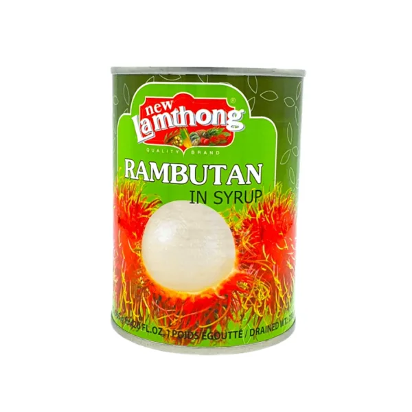 New Lamthong Rambutan in Syrup 565g - Image 1