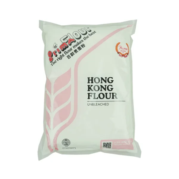 Prima Hong Kong Flour Unbleached 1kg - Image 1