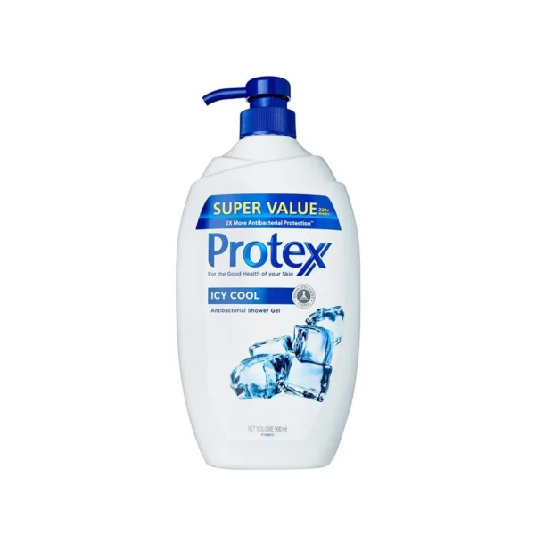 Protex-Shower-Cream-Ice-cool-900ml.jpg Protex Antibacterial Shower Cream Icy Cool 900ml - Image 1