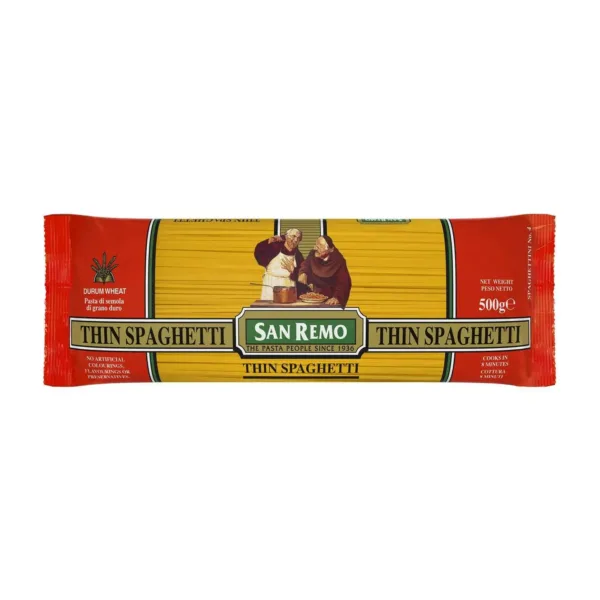 San Remo Thin Spaghetti (No.4) 500g - Image 1