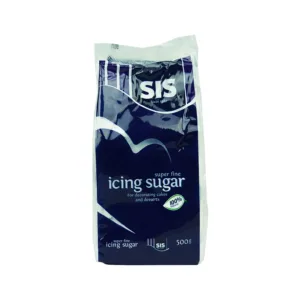 Sis Super Fine Icing Sugar 100% Natural 500g