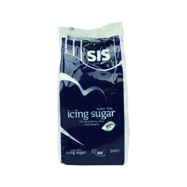 Sis Super Fine Icing Sugar 100% Natural 500g - Image 1
