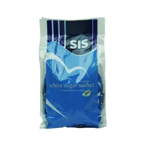 Sis White Sugar Sachet 100% Natural 100Pcsx5g