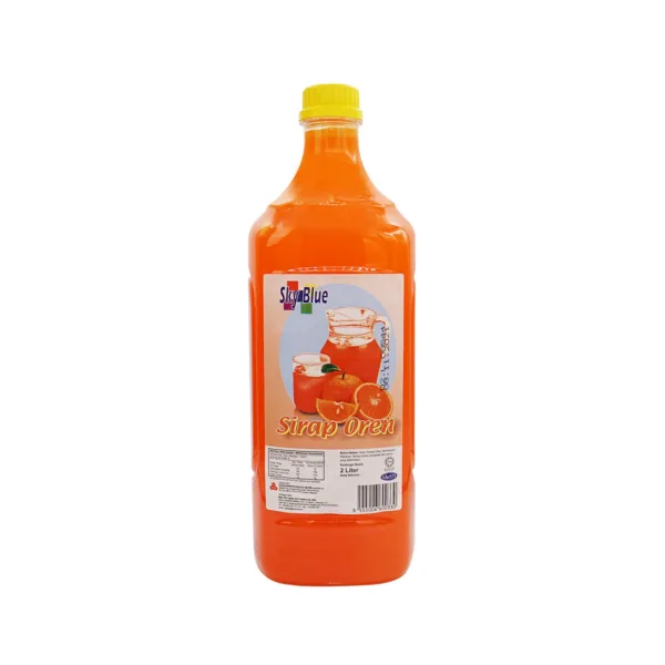 Sky Blue Sirap Orenge 2Lit - Image 1