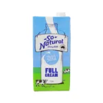 So Natural Full Cream Milk UHT Tetra Pack 1 Ltr