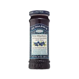 St. Dalfour France Rhapsodie De Fruit High Fruit Content Spread Wild Bluberry 284g