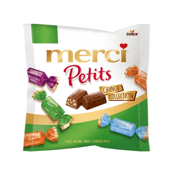 Storck Merci Petits Crunch Collection 125gm - Image 1