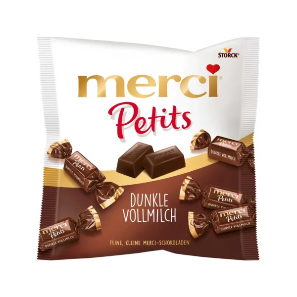 Merci Petits Dunkle Vollmilch 125gm - Image 1