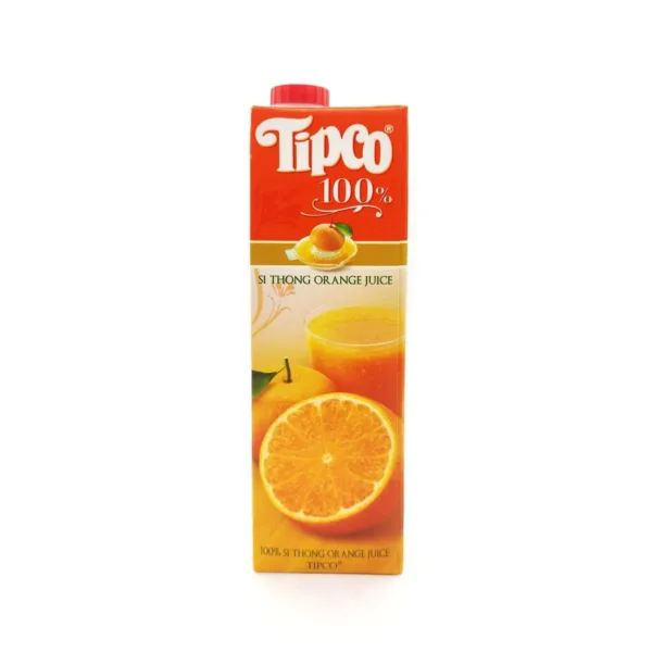 Tipco 100% Si Thong Orange Juice 1lit - Image 1