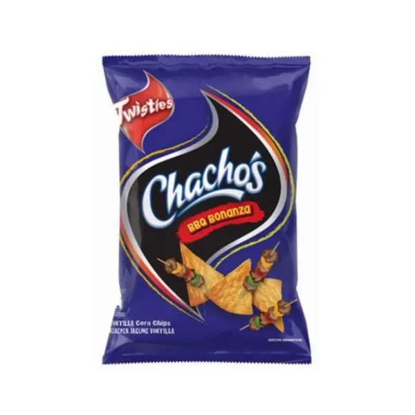 Twisties-Chachos-BBq-bonanza-160g.jpg Twisties Chacho's BBQ Bonanza 185g - Image 1