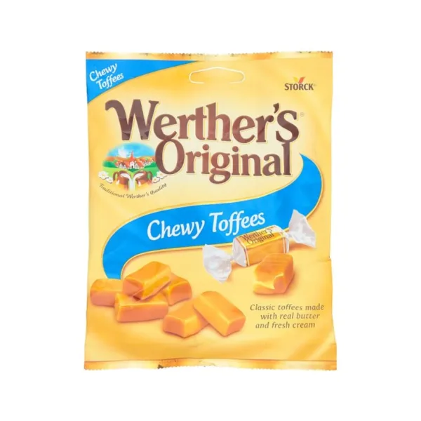 Storck Werther's Original Chewy Toffees 80g - Image 1