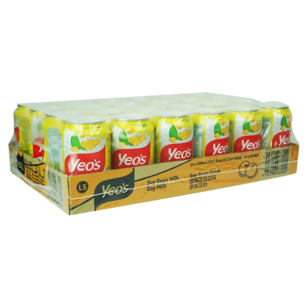 Yeo's Soya Bean Milk  24x300ml - Image 1