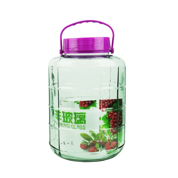 Glass Bottle Juice Jar With Nozzle  104*Cd-F12L - Image 3
