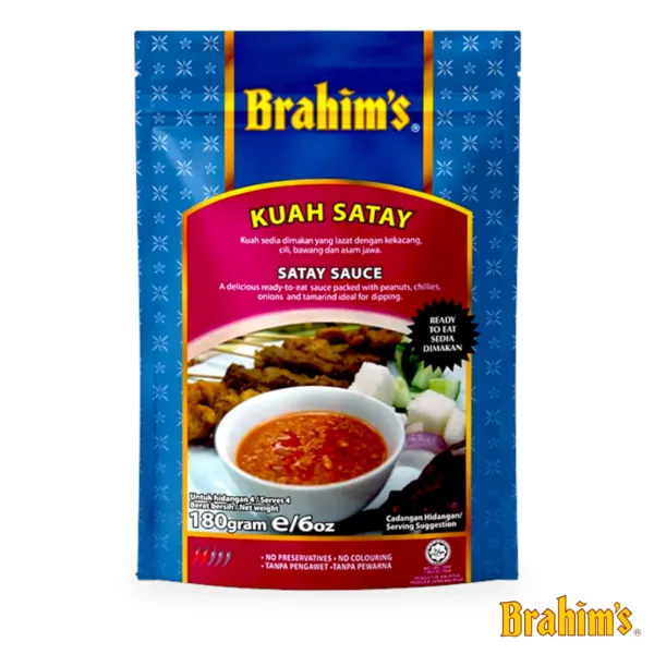 Brahim’s Satay Sauce -150g - Image 1