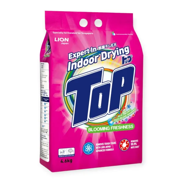 Top Detergent Powder Blooming Freshness - 4.6Kg - Image 1
