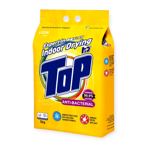 Top Detergent Powder Anti Bacterial - 5Kg - Image 1