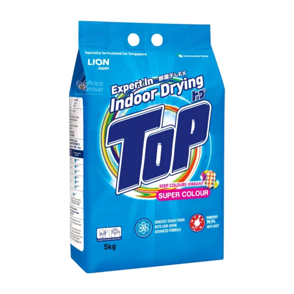 image-PhotoRoom-2023-12-22T182752.309.png Top Detergent Powder Super Colour - 5Kg - Image 1