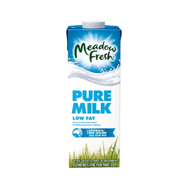 Meadow Fresh Pure Milk Low Fat 1Lit - Image 1