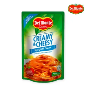 Del Monte Quality Creamy & Cheesy Spaghetti Sauce With Real Cream & Cheese 900g