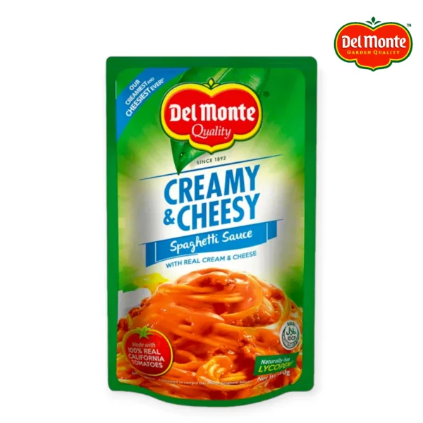 Del Monte Quality Creamy & Cheesy Spaghetti Sauce With Real Cream & Cheese 900g - Image 1